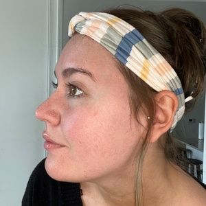 American Eagle Stripped Head Band